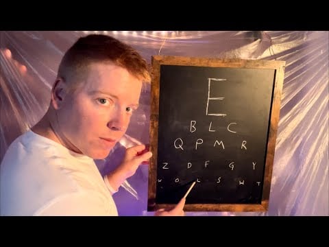 Fast ASMR Cranial Nerve Exam #20 | Doctor Exam