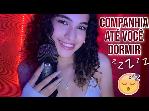 ASMR | CONVERSANDO ATÉ VOCÊ DORMIR ᶻ 𝗓 𐰁  (voz suave) - desabafos e afins...