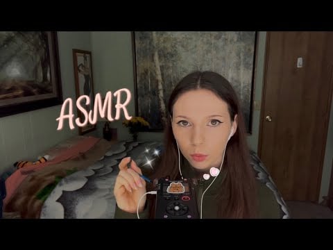 ASMR Paintbrush Ear Cleaning 🎨✨ Soft Whispers & Gentle Mouth Sounds