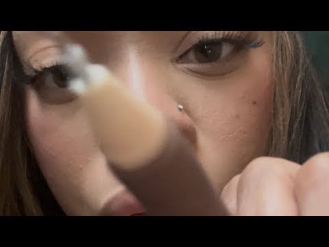 ASMR Face Drawing in Bed 🖊️ | Up-Close Whispers, Tracing & Personal Attention for Sleep