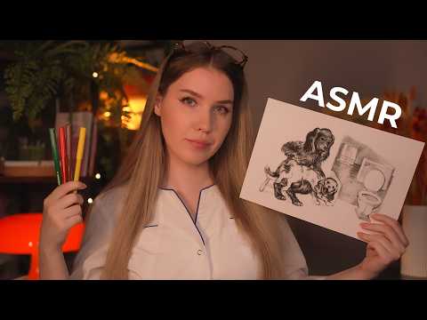 АСМР ⚕️ АНАЛИЗ СНА 👩‍⚕️ НЕВРОЛОГ 🩺 ASMR CRANIAL NERVE EXAM