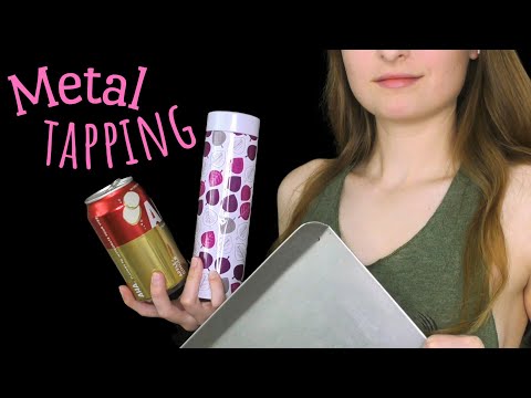 ASMR | Binaural Metal Tapping Sound Assortment (no talking)