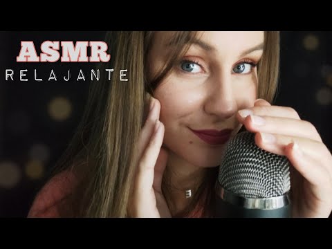 ASMR TRADICIONAL Susurros cerquita del Micro, Visuales, mouth sounds, tapping