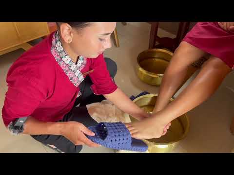 ASMR - Relaxing Nepali Deep Tissue Rejuvenation Massage!