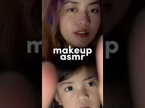 toy makeup asmr on a person