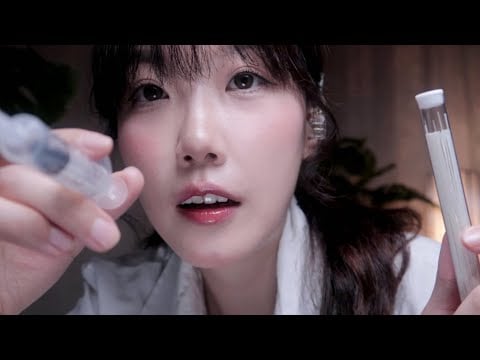 ASMR 입원한 환자의 알레르기 검사 상황극 Allergy Test Hospital