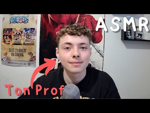ASMR FR: Roleplay👨‍🏫POV cours en visio avec ton Prof👨‍🏫