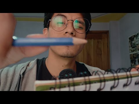 ASMR Te dibujo mientras te duermes en 10 minutos😴