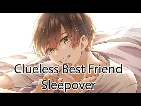 ASMR Clueless Best Friend Sleepover [Friends to Lovers] [Roleplay]