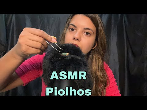 ASMR Removendo seus PIOLHOS - Sons de boca