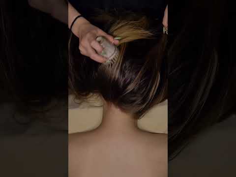 or at least save this for when you’re ready to sleep✨#asmr #relax #asmrhair #asmrsleep #scalpmassage