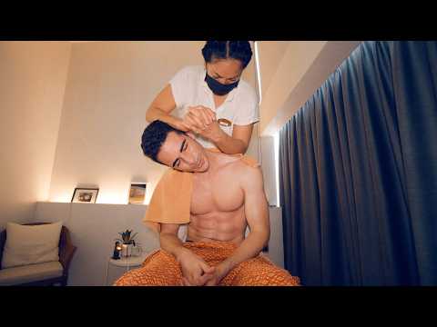 ASMR: A Real STRESS KILLER - Intense Thai Deep Tissue Massage