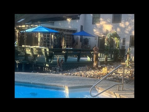 🚨LIVE NOW🚨Mystical Fairytale Escape | Poolside Splashes & Fountain Sounds