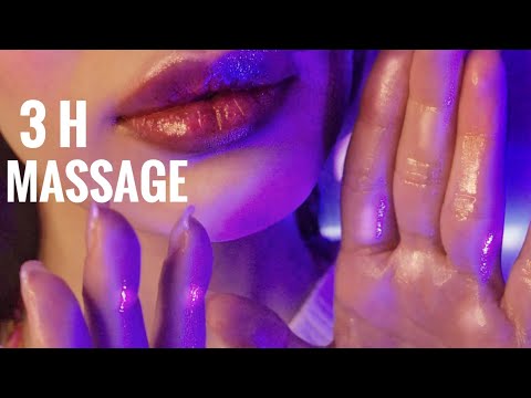 Deep Relaxation ASMR Oil Massage Compilation for Peaceful Sleep (3 hours)