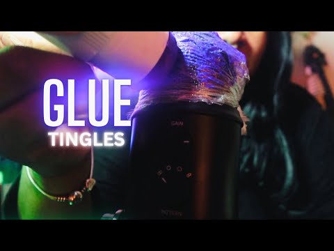 ASMR Glue Stick Sounds for Ultimate Tingles | Intense Mic Triggers to Relax & Sleep