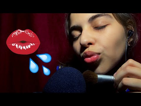 ASMR 100 KISSES | Sons Molhados, Gloss & Sussurros