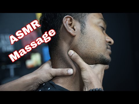 Bacis ASMR Head Massage For Mind Relaxation | ASMR Neck Cracking Head Massage By Rana Barber