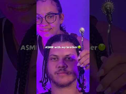 Sharp or Dull asmr with my brother #asmr #reels