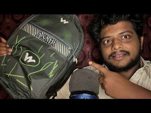 ASMR What’s In My School Bag ?