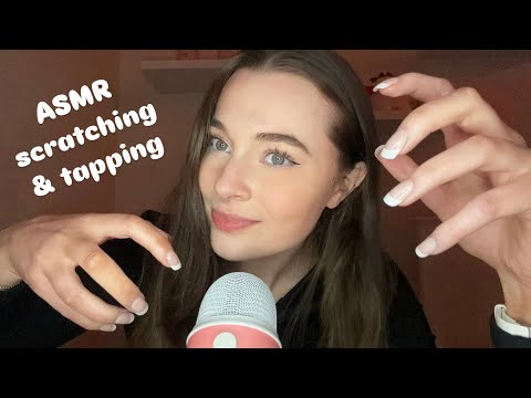 ASMR scratching and tapping 💅🏽