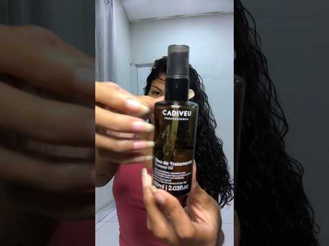ASMR FINALIZANDO MEU CABELO ONDULADO 🤩 #satisfying #asmrbrasil