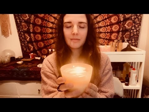 ASMR MEDITATION - soft spoken. Mindful rituals followed by a meditation with Koshi chimes.