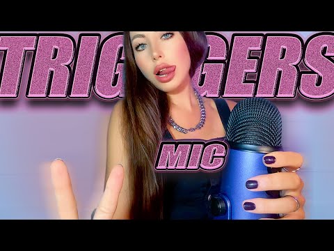 ALL MIC TRIGGERS that YOU LOVE P.2 FOAM/FLUFFY COVER: semi fast -  intense sounds |Best Relax, Sleep