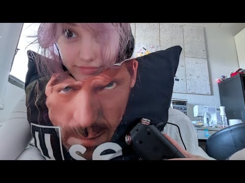 ASMR fabric sounds and yap