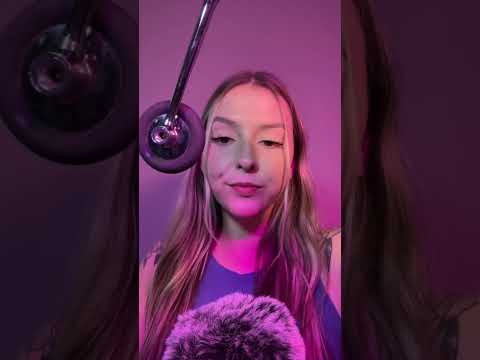 checking your eyes before bed 🔦 #asmr