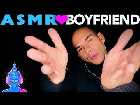 ASMR 😍 Boyfriend ✋ Hand Movements, Hand Sounds & Positive Affirmations