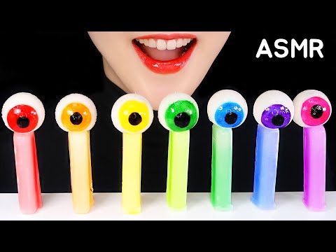 EYEBALL JELLY ASMR WAX CANDY ASMR WAX STICK CANDY ASMR