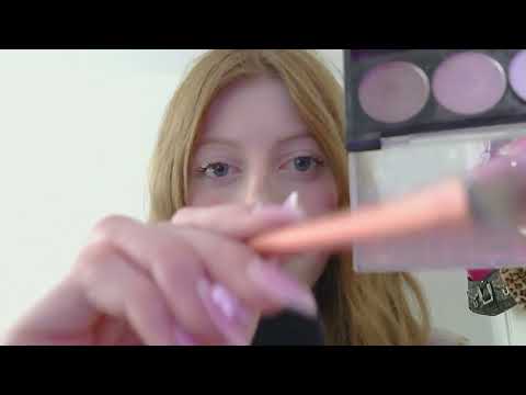 asmr doing your makeup the same way i did mine