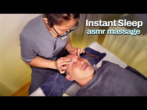 ASMR Massage for Instant Sleep 😴 | Deep Relaxation Therapy 💆‍♂️💤