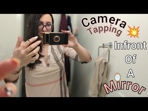 ASMR Fast Camera Tapping in Front of a Mirror