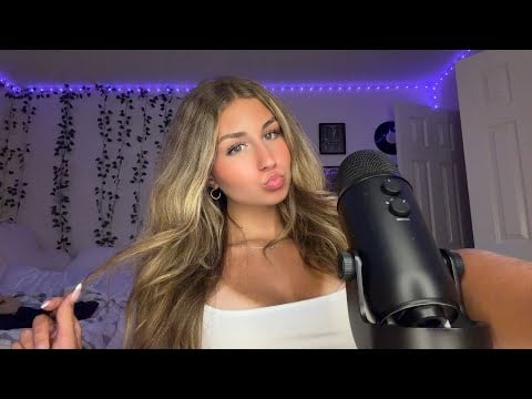 ASMR// TINGLY RANDOM TRIGGERS (TAPPING, SCRATCHING, LID SOUNDS,MOUTH SOUNDS)