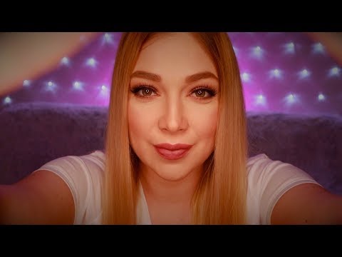 ASMR Tingly Head and Face Massage with Oil (Personal Attention, Hair Brushing)