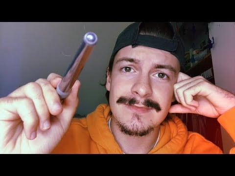 [ASMR] Tracing Shapes/Numbers/Letters With Paintbrush | Visual ASMR