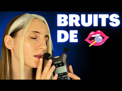 ASMR FR | BRUITS DE BOUCHE les plus DOUX avec le TASCAM 🥺☁️