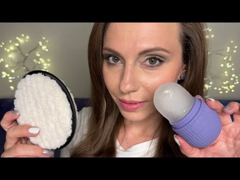 АСМР Криомассаж • ДЛЯ 100% СНЯТИЯ ТРЕВОГИ И СТРЕССА! • ASMR Massage
