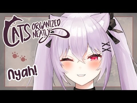 【Cats Organized Neatly】Squishing them together until they fit! | #2