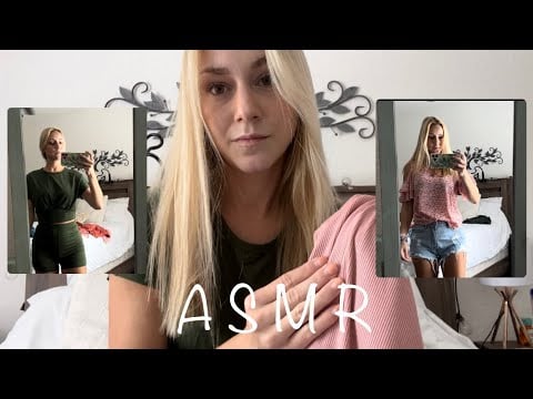 ASMR Clothing Haul & Try-On Video 👗 (SHEIN) ~ Fabric Sounds, Soft Spoken