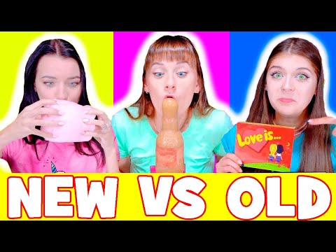 ASMR New Food VS Old Food Mukbang Challenge