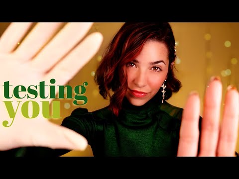 ASMR Relaxing Tests on Your 5 Senses