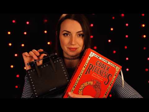 ASMR Tapping and Scratching New Things Haul ✨ (1 Hour of Rambling, Shoes, Bags, Book!!)