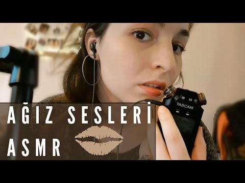 TASCAM ile İlk Video 💜 | Ağız Sesleri & Tapping Denemeleri 😍 | ASMR Türkçe