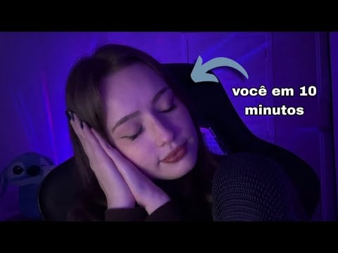 |ASMR| O video mais relaxante que você vai ver hoje! (sons de mão, sopro, sons de boca…)