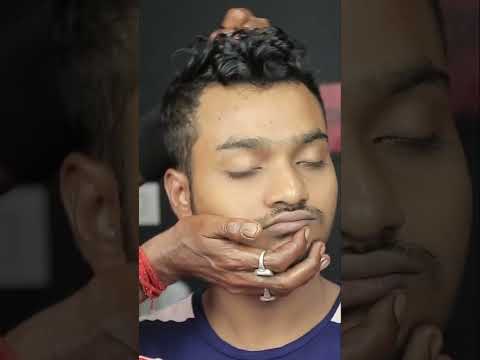 Scratching And Tapping Ear And Head Massage With Neck Cracking For ASMR Tingles #shorts