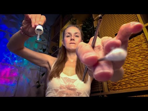 fast, chaotic and aggressive EAR CLEANING 🧼👂(layered asmr)