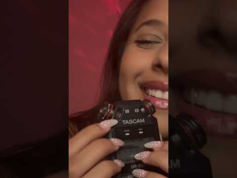 Amo esse tipo de ASMR #asmr #tascamasmr #sonsdeboca