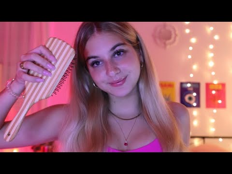 ASMR Tapping and Whispered Ramble with Random Triggers 🌙